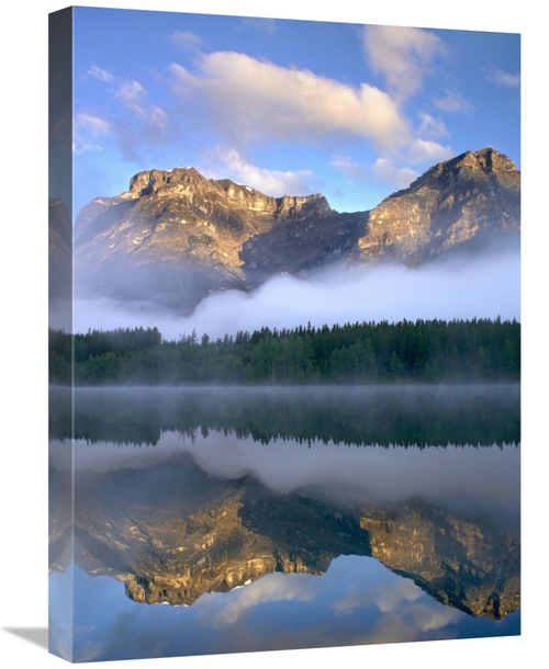 Global Gallery GCS-452114-1824-142 18 x 24 in. Morning Light on Mt Kid