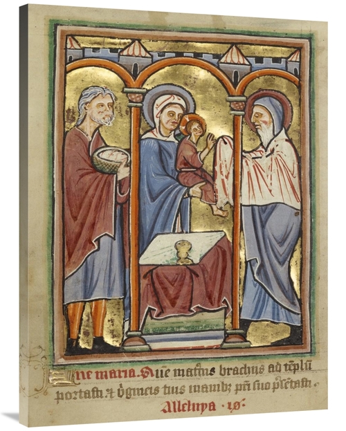 Global Gallery GCS-457583-3040-142 30 x 40 in. The Presentation in the