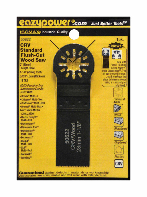 Eazypower 2538320 2 in. Isomax Chrome Vanadium Steel CRV Standard Flus