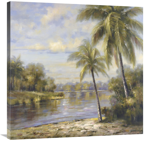 Global Gallery GCS-119693-3636-142 36 x 36 in. Island Tropics II Art P