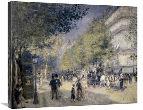 Global Gallery GCS-279653-30-142 30 in. Main Boulevard Art Print - Pie