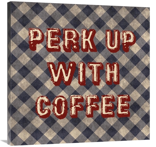 Global Gallery GCS-394019-3636-142 36 x 36 in. Perk Up with Coffee Art