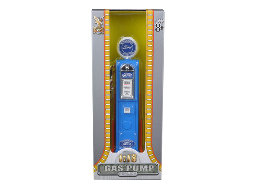 Ford Gasoline Vintage Gas Pump Digital 1/18 Diecast Replica by Road