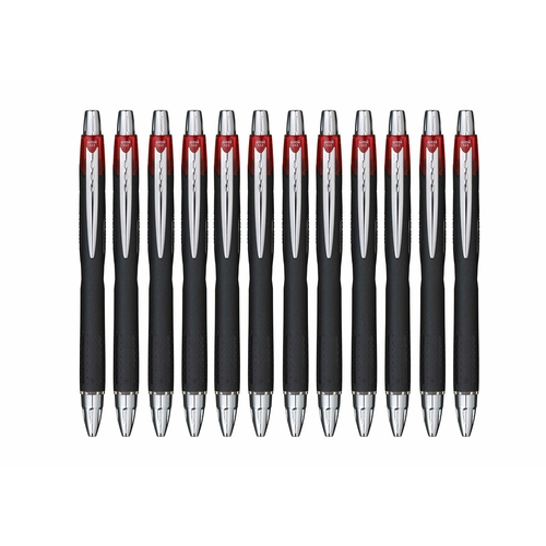 Liquid ink pen Uni-Ball Rollerball Jetstream SXN-210 Red 1 mm (12