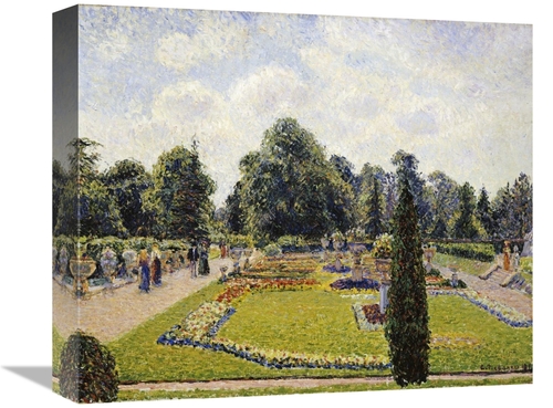 16 in. Kew Gardens Art Print - Camille Pissarro