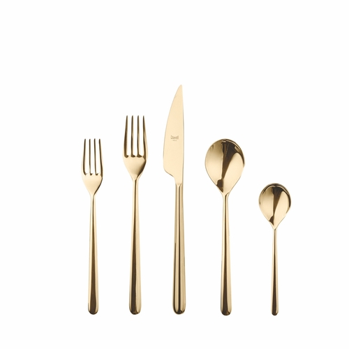 Linea ORO 5-Piece Flatware Set