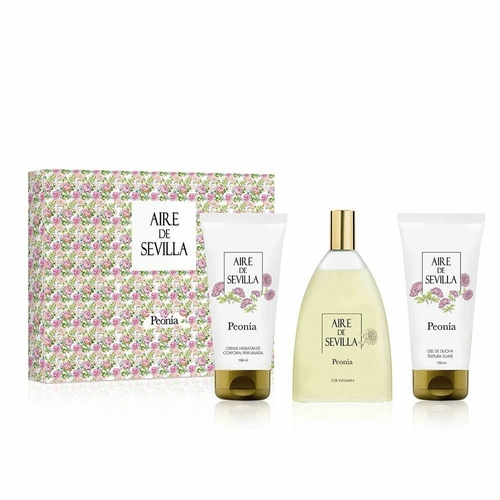 Women's Perfume Set Aire Sevilla Aire de Sevilla Peonía 3 Pieces (3