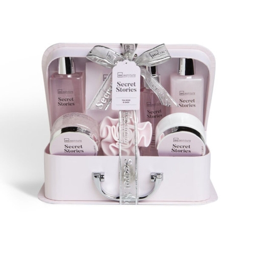 Unisex Cosmetic Set IDC Institute Secret Stories Suitcase Sage Tea