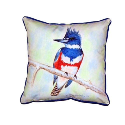Kingfisher Extra Large Zippered Pillow