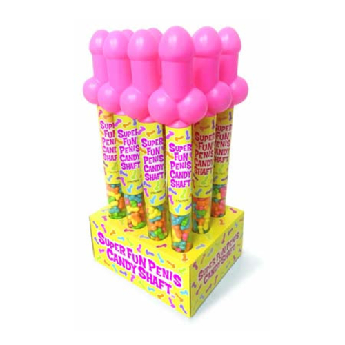 Super Fun Penis Candy Shaft 12pc Display