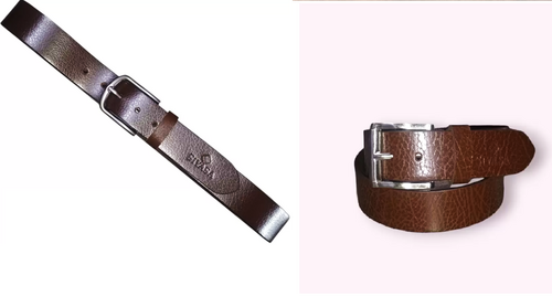 Genuine Leather Belt & Men Party, Genuine Leather Belt Pack of 2