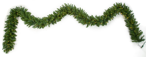 Autograph Foliages C-180920 25 ft. Mixed Pine Garland, Green