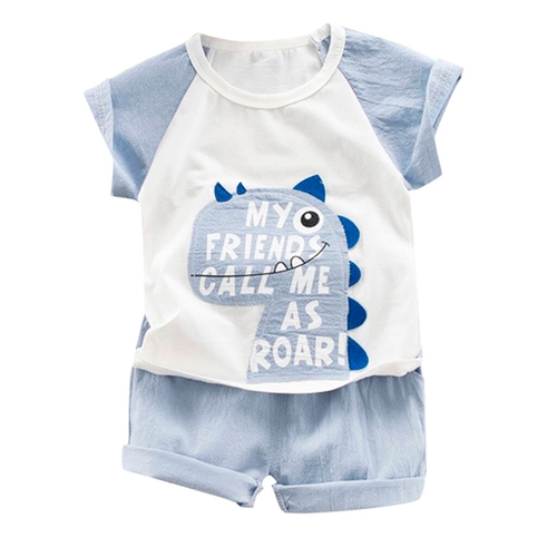 Summer Cute Baby boys Toddler Kids Cartoon