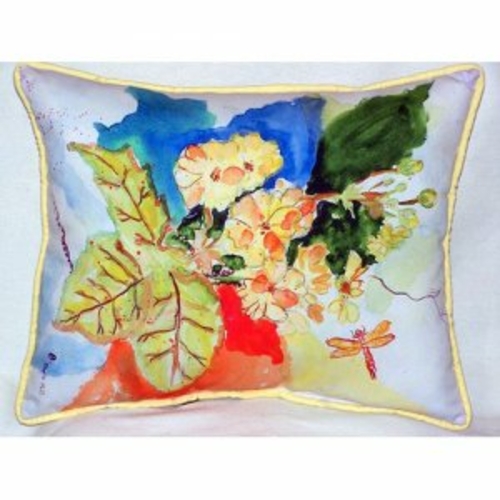 Betsy Drake ZP939 Primrose Indoor & Outdoor Throw Pillow- 20 x 24 in.