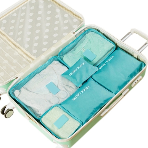 Cysincos 6PCs/Set Travel Storage Bag Clothes Tidy