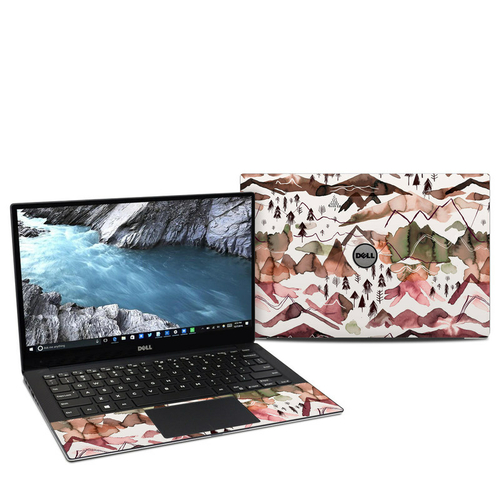 DecalGirl DX1370-REDMTN Dell XPS 13 9370 Skin - Red Mountains