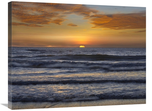 Global Gallery GCS-396228-2432-142 24 x 32 in. Sunset, Playa Lango