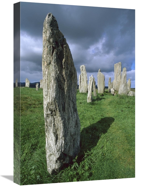 Global Gallery GCS-453535-1624-142 16 x 24 in. Callanish Standing Ston