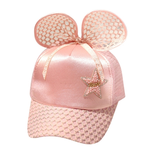 Cute Kids Baby Girls Hats Children Star Bowknot