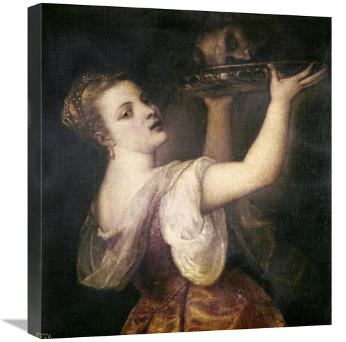 Global Gallery GCS-280574-22-142 22 in. Salome with the Head of John t