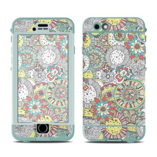 DecalGirl LN6S-FADED Lifeproof iPhone 6S Nuud Case Skin - Faded Floral