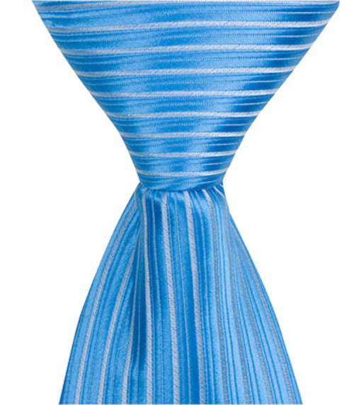 Main B20 - 15.25 in. Zipper Necktie - Blue, 8-11 image