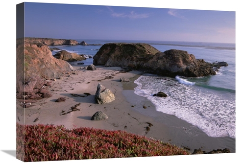 Global Gallery GCS-396994-1824-142 18 x 24 in. Beach Near San Simeon C