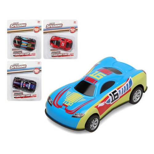 Racing car Metal 18 x 16 cm