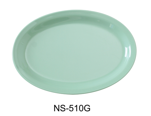 Yanco NS-510G Nessico Oval Platter with Narrow Rim