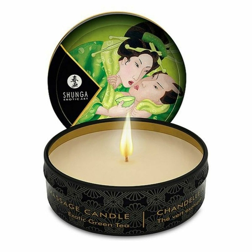 Massage Candle Green Tea 30 ml Shunga 6114