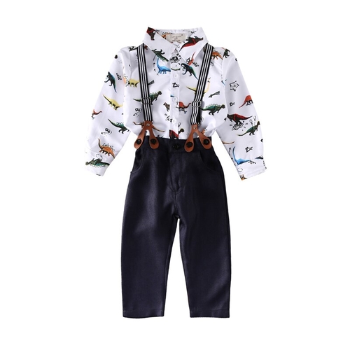 Gentleman Toddler Kids Boys Sets Fashion Long