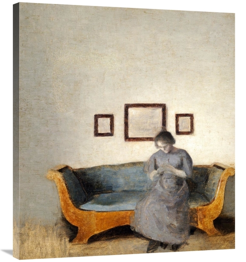 Global Gallery GCS-266485-36-142 36 in. Ida Hammershoi Sitting on a So