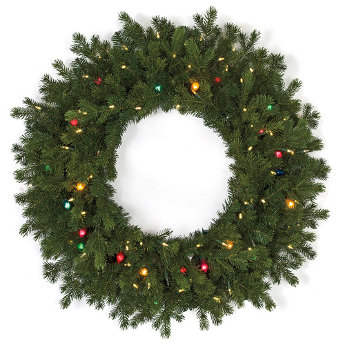 Autograph Foliages C-181159 36 in. Pippa Pine Wreath, Green