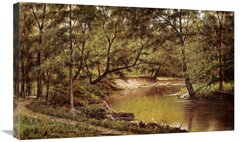 Global Gallery GCS-268676-30-142 30 in. Woodland Interior Art Print - 