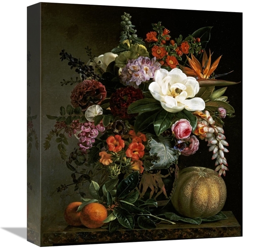 Global Gallery GCS-268167-16-142 16 in. Still Life in a Greek Vase Art