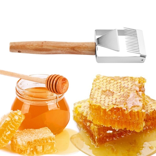 2019NEW 1PC Uncapping Fork Iron Honeycomb Honey