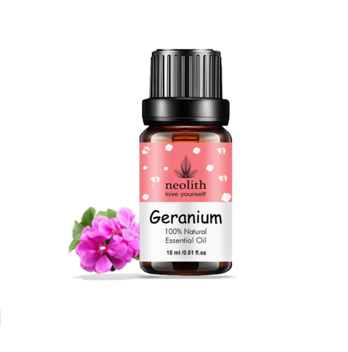 Neolith 100% Pure Geranium Essential Oil- 15 ML | Undiluted