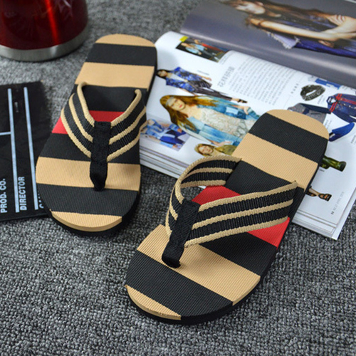 Summer Fashion Flip Flops Slippers For Men Flat