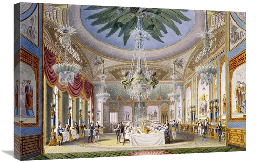 Global Gallery GCS-268336-30-142 30 in. The Banqueting Room at the Roy