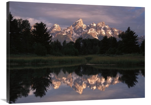 Global Gallery GCS-397196-3040-142 30 x 40 in. Grand Teton Range & Clo