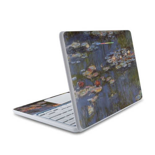 DecalGirl HC11-MON-WLILIES HP Chromebook 11 Skin - Monet - Water lilie