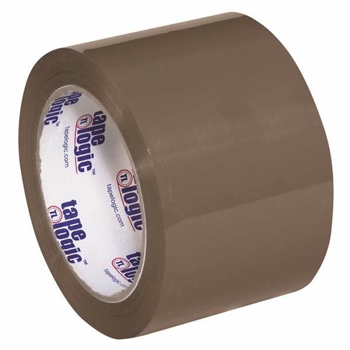 Tape Logic T905600T6PK 3 in. x 110 yards Tan No.600 Economy Tape - Pac