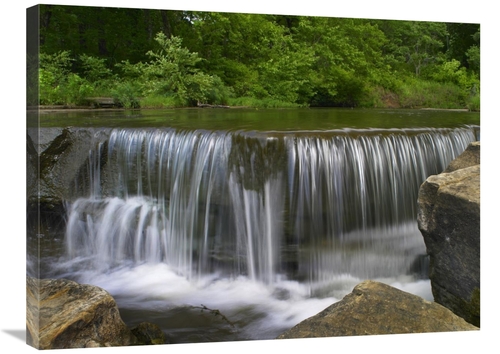 Global Gallery GCS-396442-2432-142 24 x 32 in. Sand Creek Cascades in 