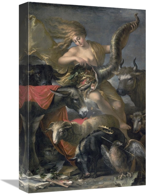 Global Gallery GCS-460006-1218-142 12 x 18 in. Allegory of Fortune Art