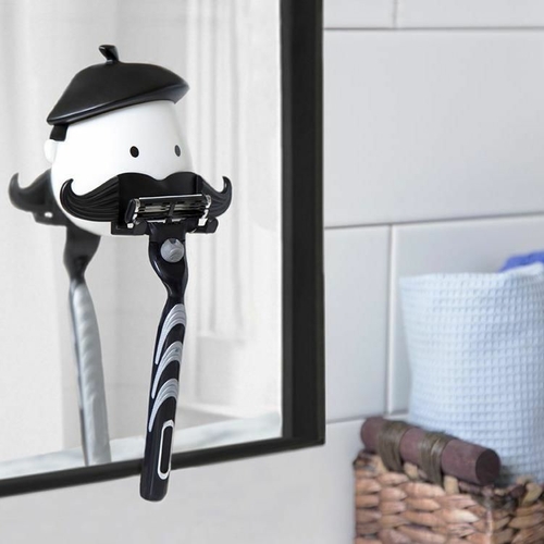 Mr. Mustache Razor Holder