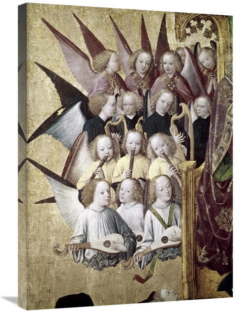 Global Gallery GCS-278433-30-142 30 in. The Coronation of the Virgin -