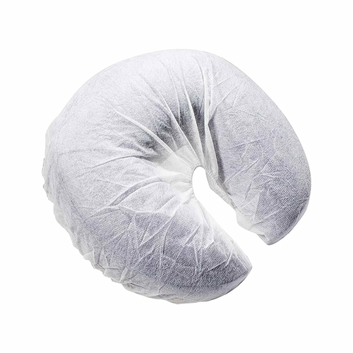 Pack of 100 Disposable Face Cradle Covers 13". Soft 100% Polypropylene