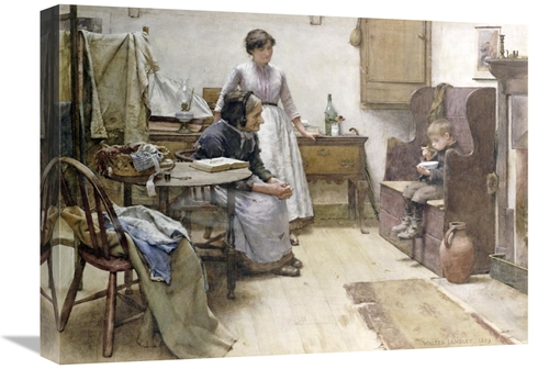 Global Gallery GCS-266723-22-142 22 in. The Waif Art Print - Walter La