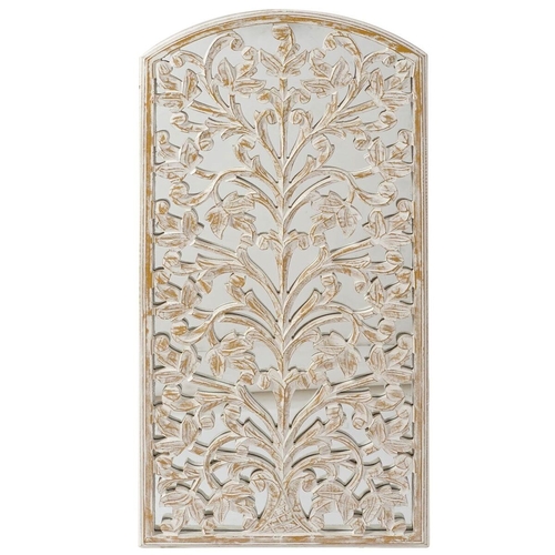 Wall Decoration DKD Home Decor 45 x 2 x 89 cm Aged finish White