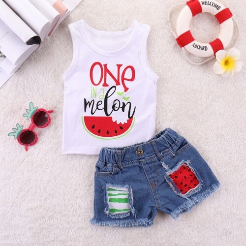 Toddler Kid Baby Girls Clothes Outfits T-shirt